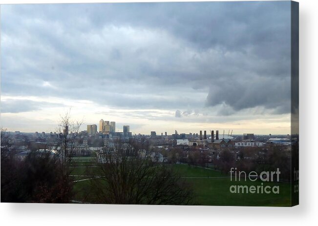 Photography Acrylic Print featuring the photograph View from Greenwich 5 by Francesca Mackenney