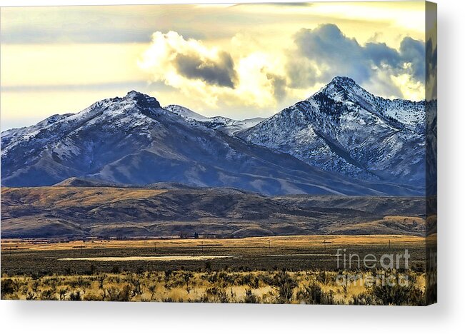 Wyoming Acrylic Print featuring the photograph Wyoming III by Chuck Kuhn