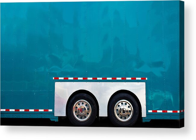 Bus Acrylic Print featuring the photograph Bus - Abbot Kinney Festival Venice California by Arnon Orbach