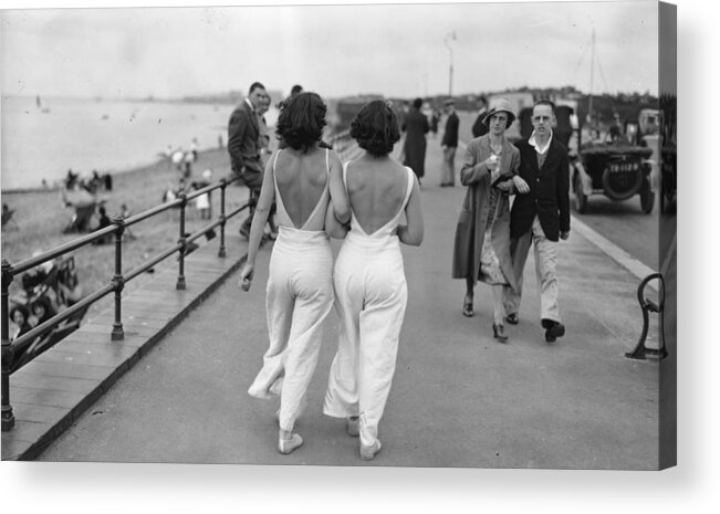 1930-1939 Acrylic Print featuring the photograph Matching Pair by J. A. Hampton