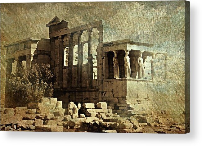 Ancient Greece Acrylic Print featuring the photograph Ancient Greece by Diana Angstadt