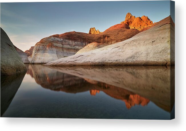 Cathedral Canyon Acrylic Print featuring the photograph Cathedral Canyon by Peter Boehringer