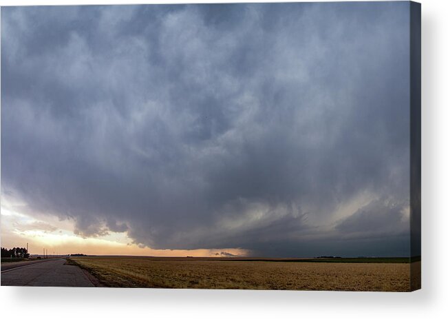 Nebraskasc Acrylic Print featuring the photograph Eastern Colorado Supercell 002 by Dale Kaminski