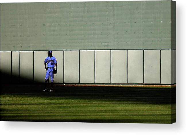 Ninth Inning Acrylic Print featuring the photograph Fielder Jones by Rob Carr
