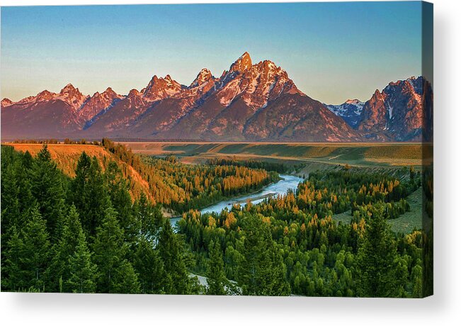 Mountains Acrylic Print featuring the photograph Let there be Light by Ronnie And Frances Howard