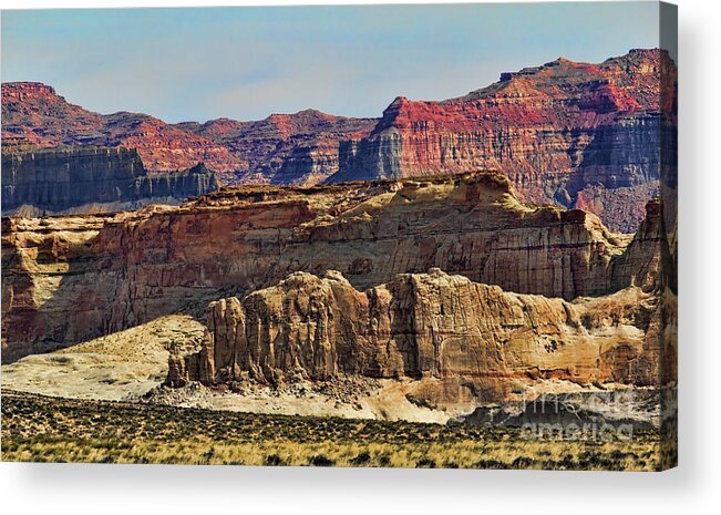  Arizona Acrylic Print featuring the photograph Nature Best Arizona Landscape by Chuck Kuhn