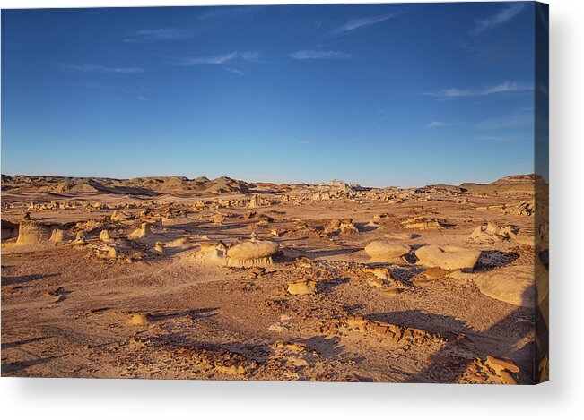 Bisti Badlands Acrylic Print featuring the photograph Planet B by Kunal Mehra