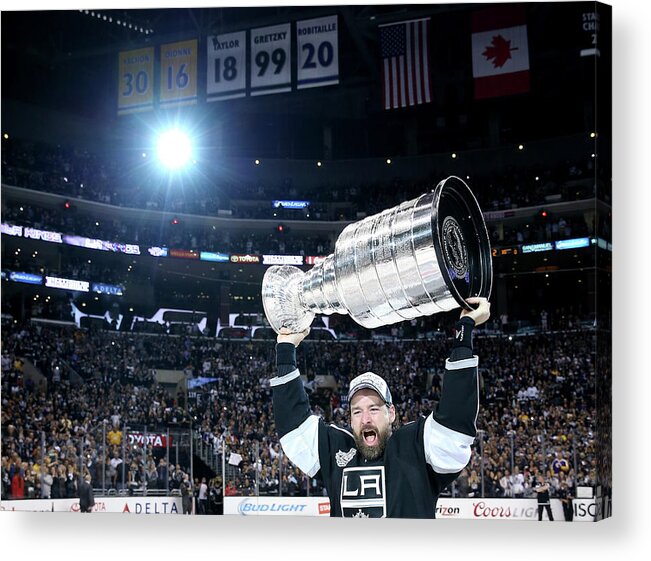 Playoffs Acrylic Print featuring the photograph 2014 Nhl Stanley Cup Final - Game Five #1 by Bruce Bennett