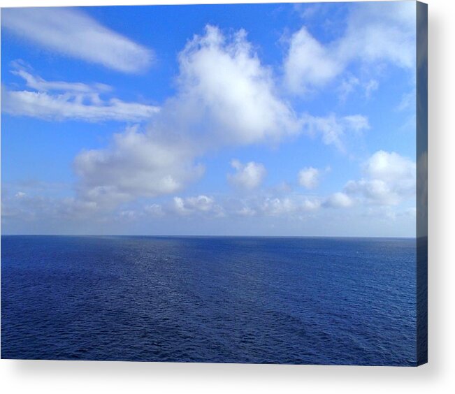 Bahamas Acrylic Print featuring the photograph Bahamas View #1 by Curtis Krusie