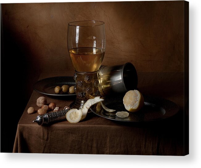 Dutch Acrylic Print featuring the photograph Heda - Still Life 1632 #1 by Levin Rodriguez