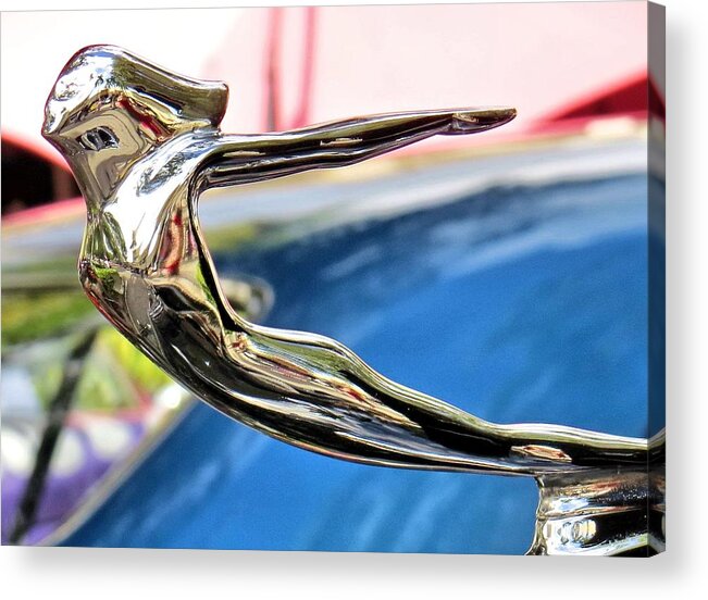 Autos Acrylic Print featuring the photograph Classic Car Art by Dart Humeston