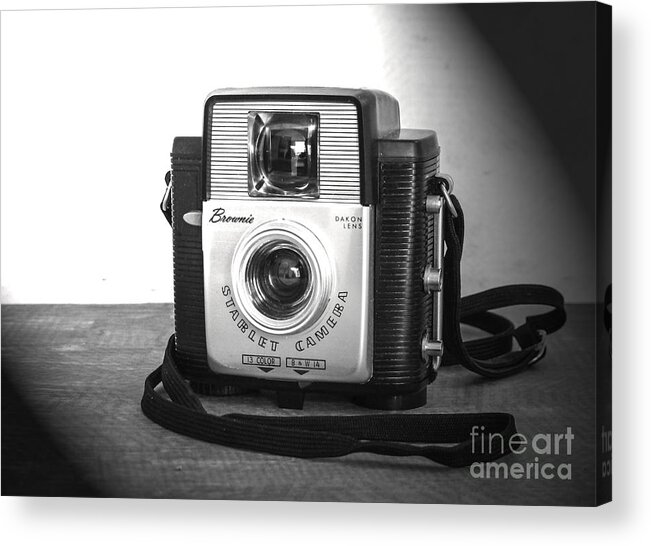 Vintage Acrylic Print featuring the photograph A Brownie Moment by Arlene Carmel