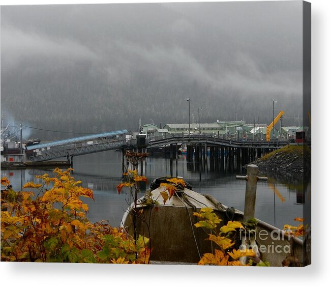 Mountains Acrylic Print featuring the photograph A Petersburg Fall by Laura Wong-Rose