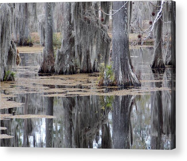 Cold Acrylic Print featuring the photograph A Place To Sit and Listen by John Glass