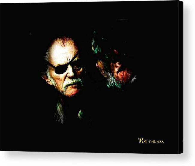 Anger Acrylic Print featuring the photograph Angry Men by A L Sadie Reneau