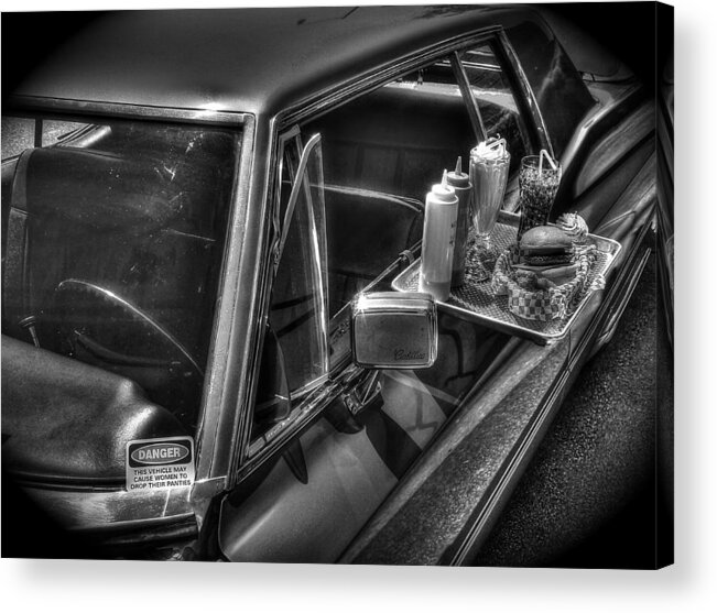 Classic Auto Acrylic Print featuring the photograph Aww the Good Life 2 by Albert Fadel