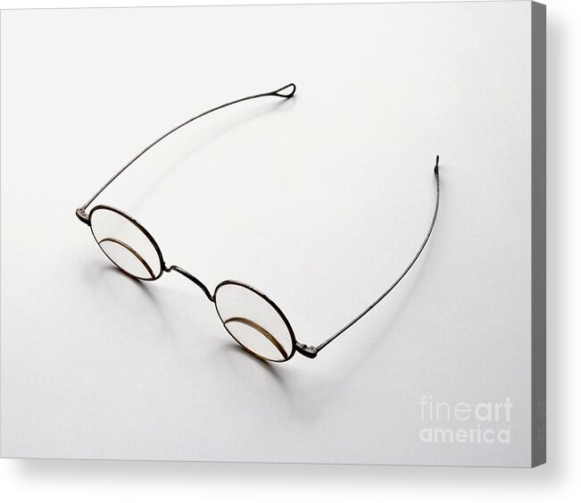 Antique Acrylic Print featuring the photograph Bifocal Spectacles, 1885 by Dave King / Dorling Kindersley / Science Museum, London