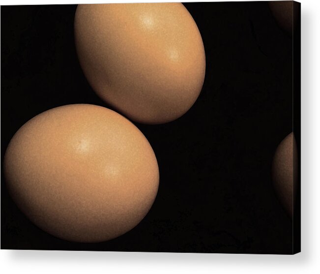 Brown Eggs Acrylic Print featuring the photograph Brown Eggs by Bill Owen