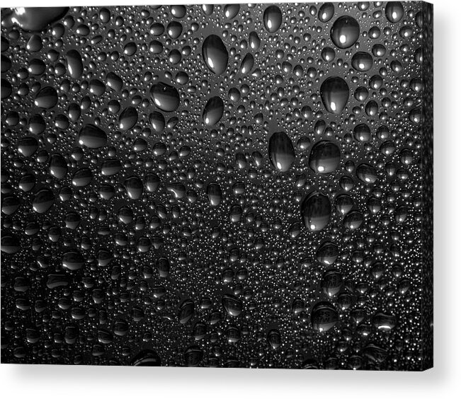 Carwash Acrylic Print featuring the photograph Drops by Mark Steven Houser