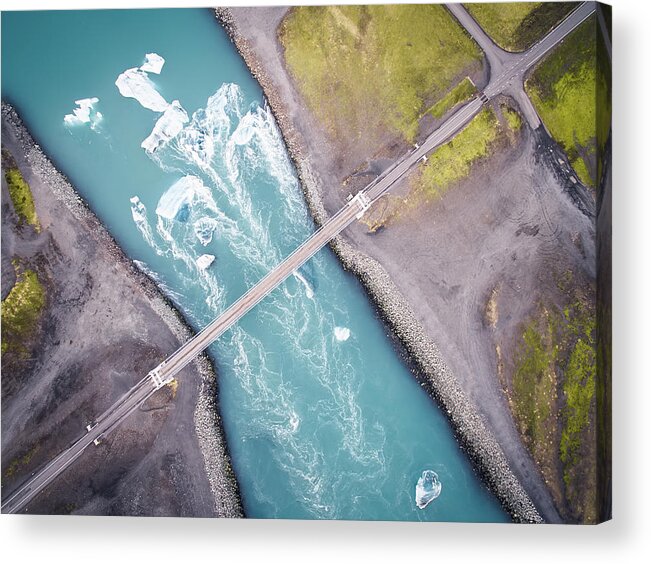 Iceland Acrylic Print featuring the photograph Jokulsarlon by Antonio Carrillo Lopez