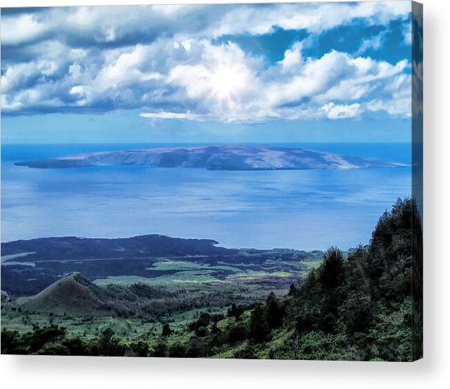 Hawaii Acrylic Print featuring the photograph La Perouse 1 by Dawn Eshelman