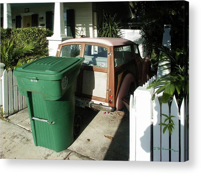 Car Acrylic Print featuring the photograph Morris Recycling by R B Harper