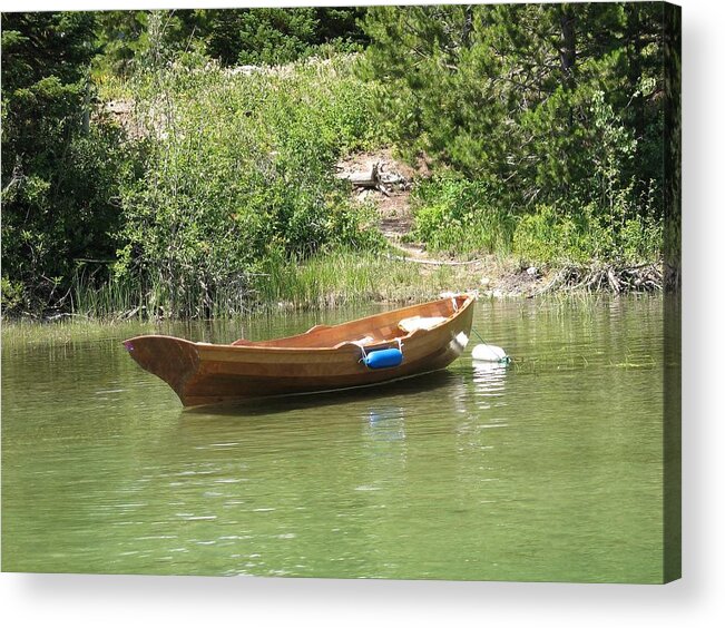 Boating Acrylic Print featuring the photograph My Fathers Boat by Shawn Hughes