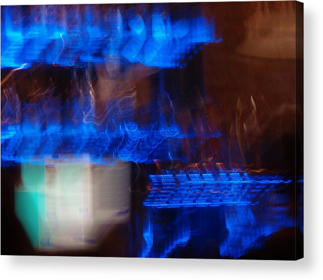 Nightlife Acrylic Print featuring the photograph Night Life by Canyon Cassidy