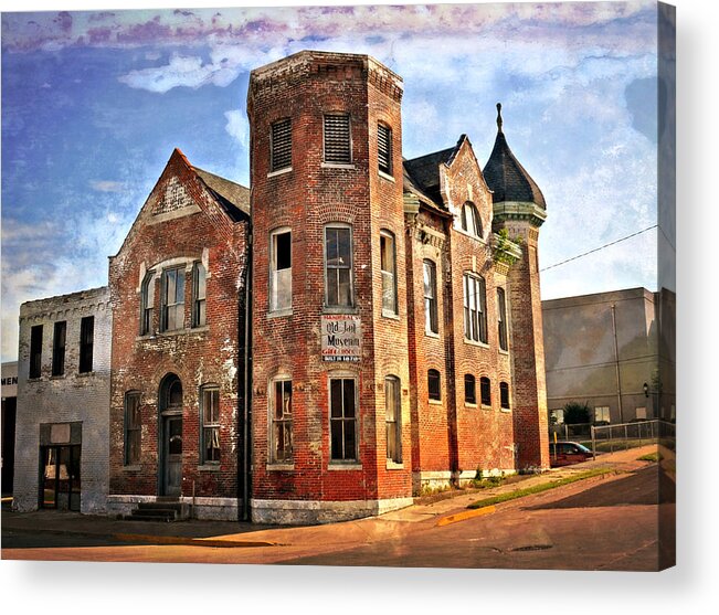 Old Buildings Acrylic Print featuring the photograph Old Mill Museum by Marty Koch