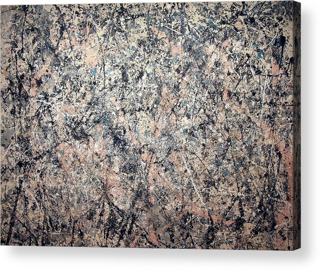 Number 1 Acrylic Print featuring the photograph Pollock's Number 1 -- 1950 -- Lavender Mist by Cora Wandel