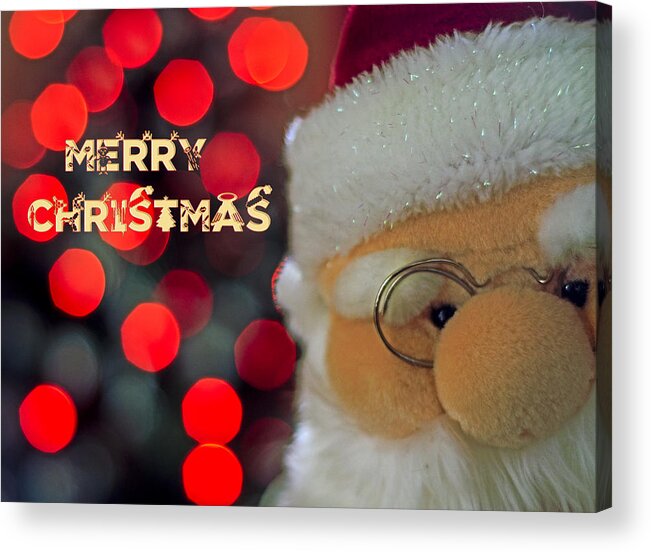 Santa Acrylic Print featuring the photograph Santa by Spikey Mouse Photography