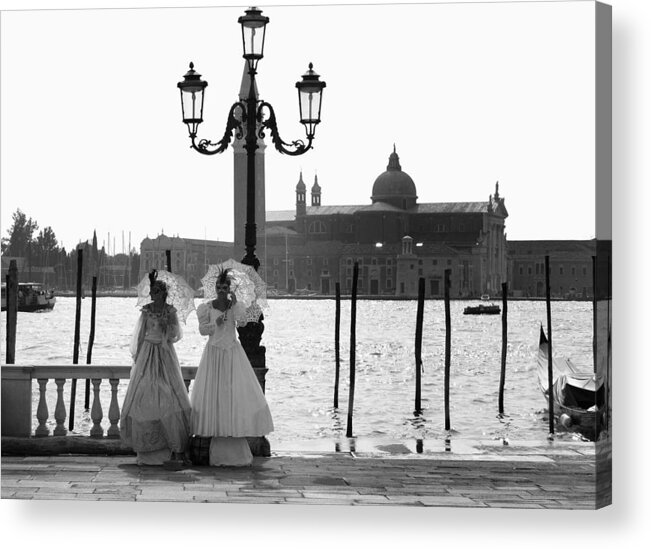 Architecture Acrylic Print featuring the photograph Stylish Venice by Emanuel Tanjala