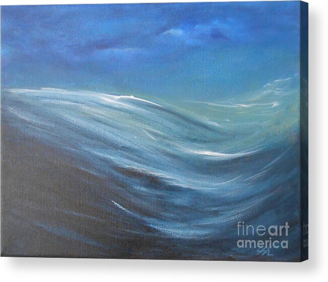 Jane See Acrylic Print featuring the painting Surge by Jane See