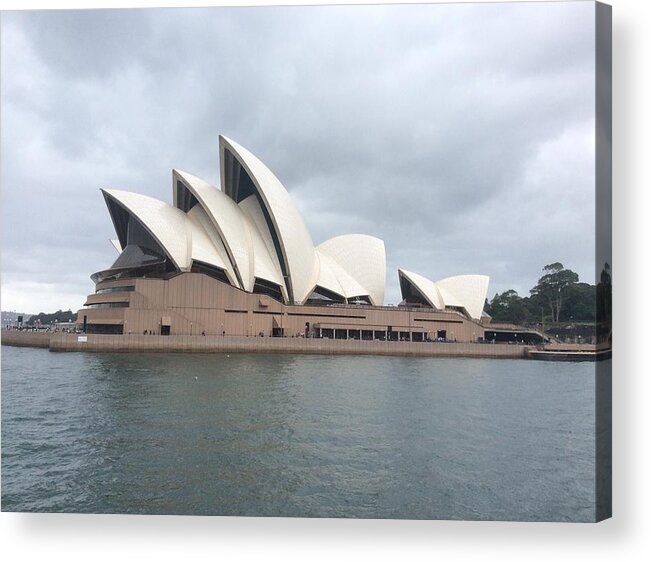 Sydney Acrylic Print featuring the photograph Sydney Opera house by Pat Purdy