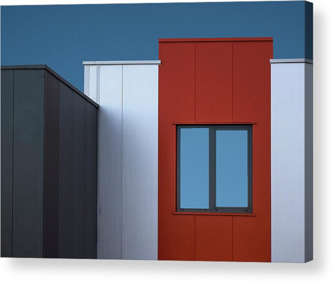 Architecture Acrylic Print featuring the photograph Symphony Of Colors by Jef Van Den