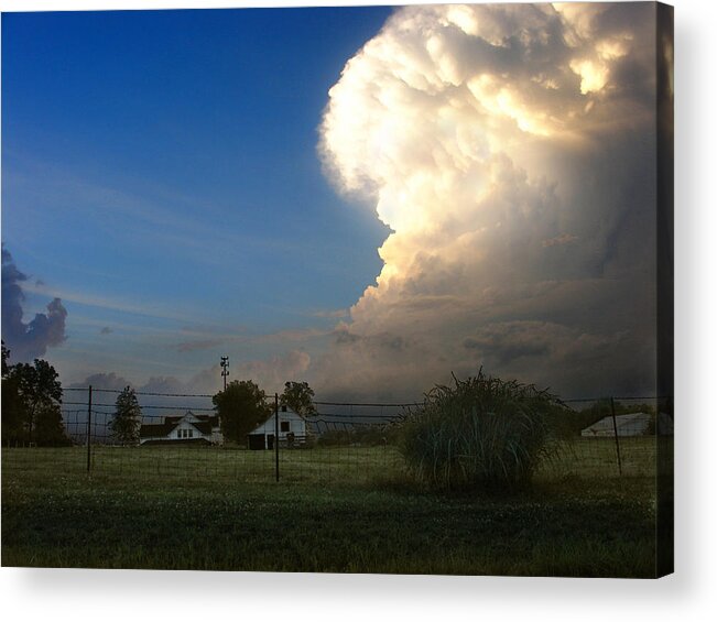 Landscape Acrylic Print featuring the photograph Thunderhead by Steve Karol