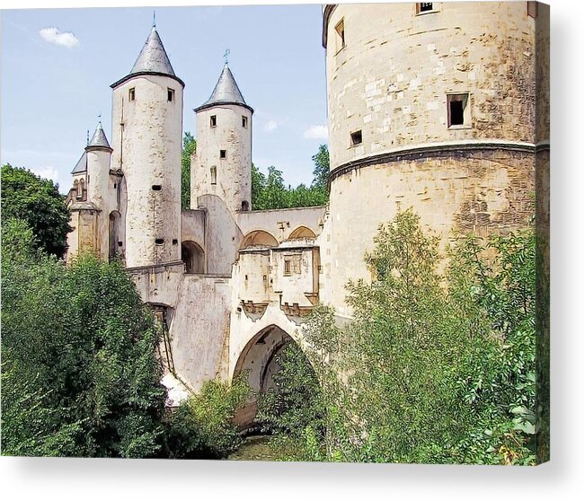 Europe Acrylic Print featuring the photograph Germans Gate Metz France #1 by Joseph Hendrix