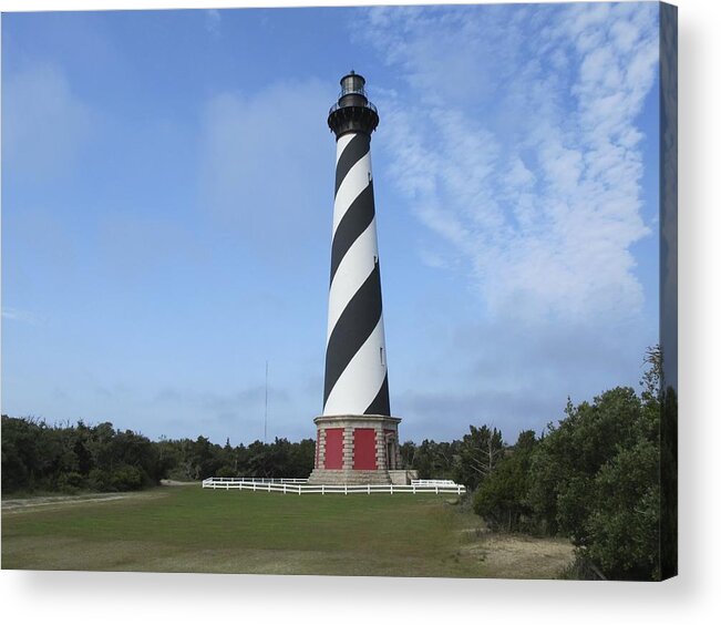 Lighthouse Acrylic Print featuring the photograph Cape Hatteras Light House by Ralph Jones