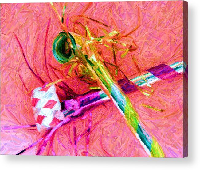Party Favor Acrylic Print featuring the photograph Party Favor by Susan Carella