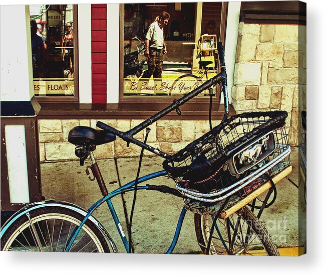 Bike Acrylic Print featuring the photograph Wild Mustangs by Terry Doyle