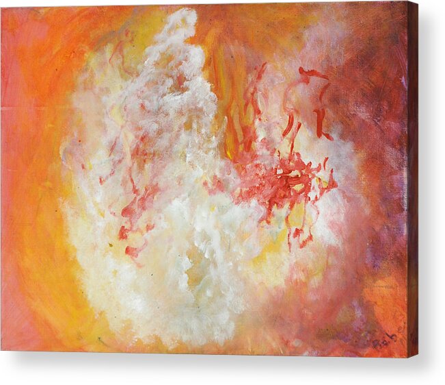 Dervish Acrylic Print featuring the painting Dervish #1 by Bebe Brookman