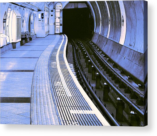 Subway Acrylic Print featuring the photograph Future Tense #1 by Dominic Piperata