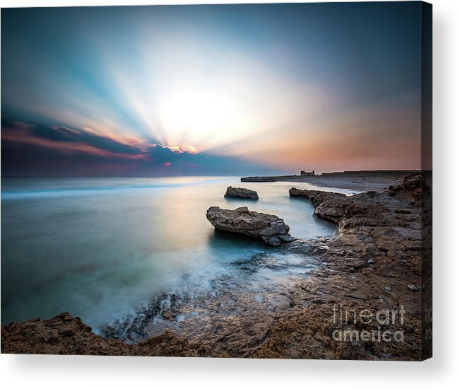 Africa Acrylic Print featuring the photograph Good Morning Red Sea by Hannes Cmarits