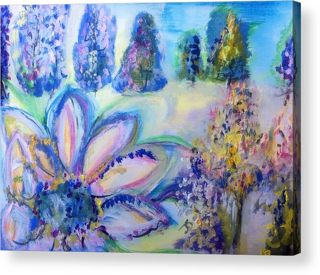 Picture Acrylic Print featuring the painting Picture This by Judith Desrosiers