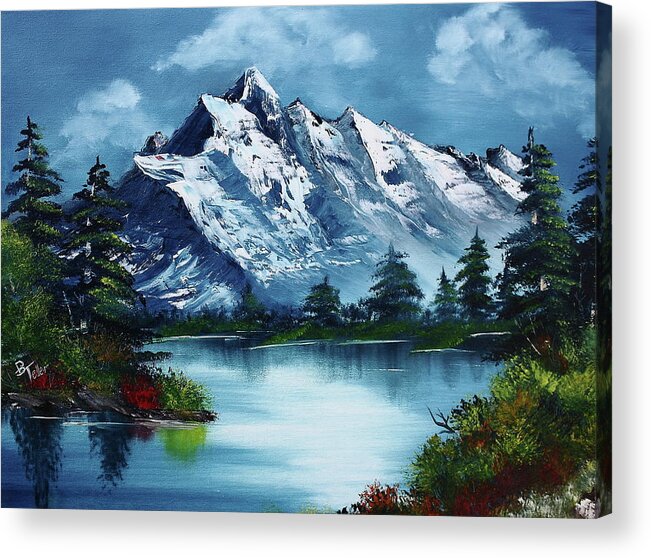 #faatoppicks Acrylic Print featuring the painting Take A Breath by Barbara Teller
