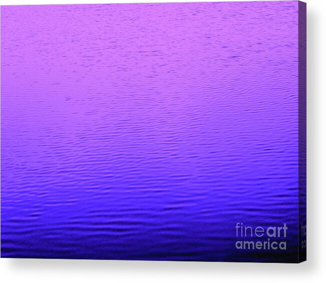 Water Acrylic Print featuring the photograph You Can Relax-now by Sybil Staples