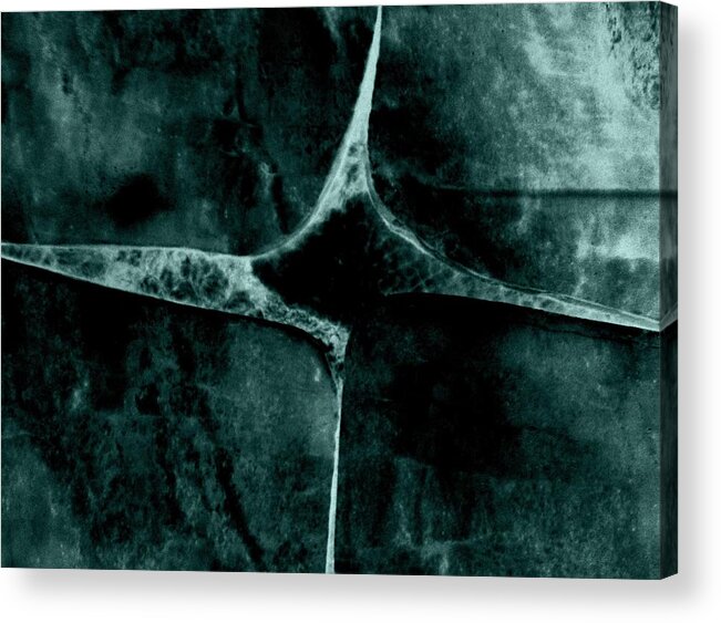 Abstract Acrylic Print featuring the digital art Abstract by Cooky Goldblatt