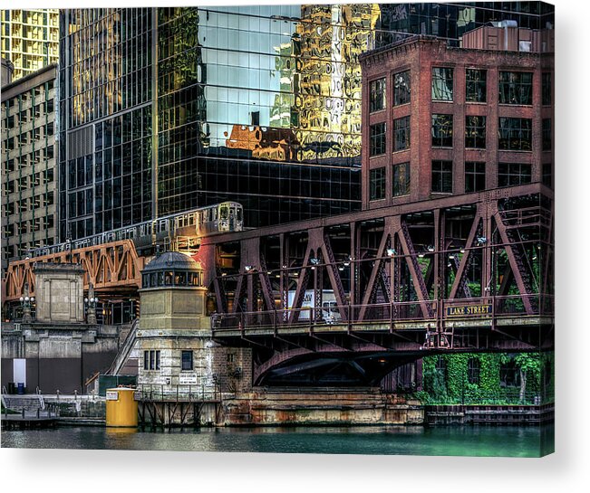 Chicago Acrylic Print featuring the photograph A Day in the City by Nisah Cheatham