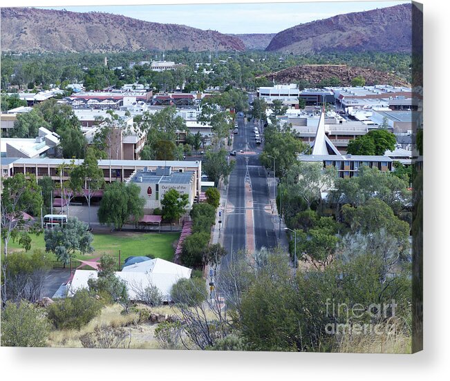 Alice Springs Acrylic Print featuring the photograph Alice Springs - Australia by Phil Banks