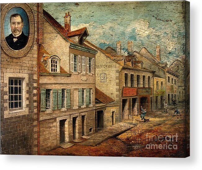 Historic Acrylic Print featuring the photograph Birthplace Of Louis Pasteur by Wellcome Images